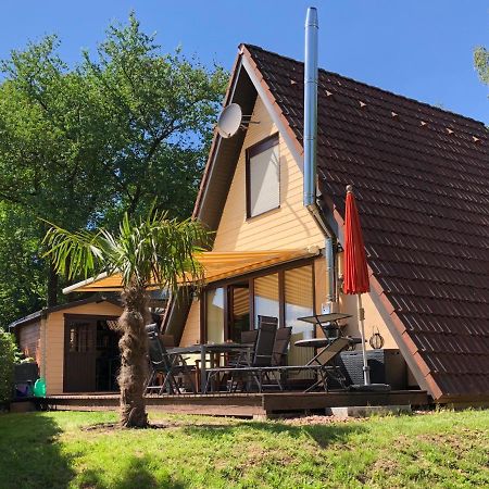 Natur Pur - Waldurlaub Im Tiny House Ronshausen Exterior foto